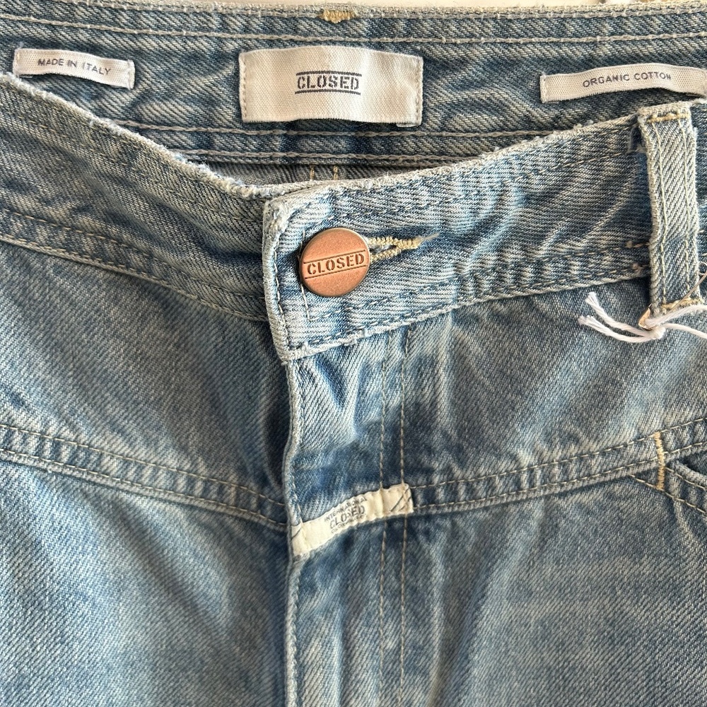 Closed Denim Flared-X Wide-Leg Jeans
